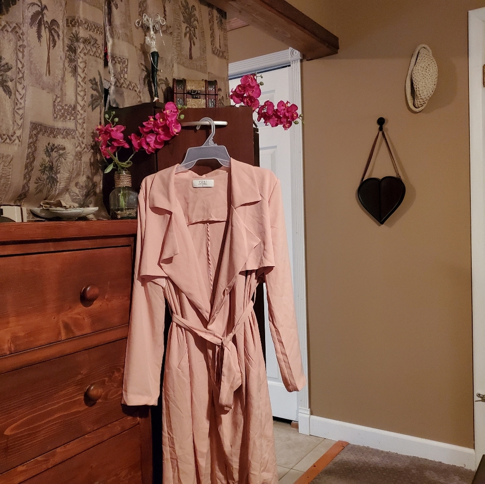 NWOT Trench coat style dress